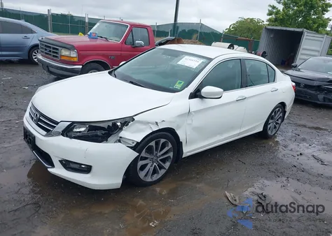 2014 Honda Accord Sport from USA, damaged, VIN 1HGCR2F56EA093384